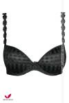 Reggiseno Marie Jo Avero nero imbottito rotondo