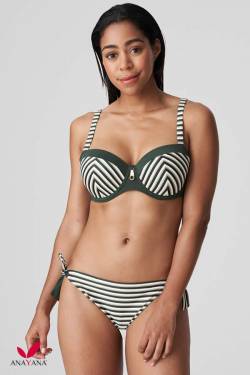 Costume PrimaDonna Swim La Concha Top Bikini Balconcino Imbottito con Coppe differenziate