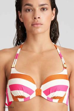 Costume Marie Jo Swim Terrassa Top Bikini Imbottito a Cuore con Coppe differenziate