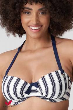 Costume PrimaDonna Swim Leros Top Bikini Coprente con Coppe differenziate